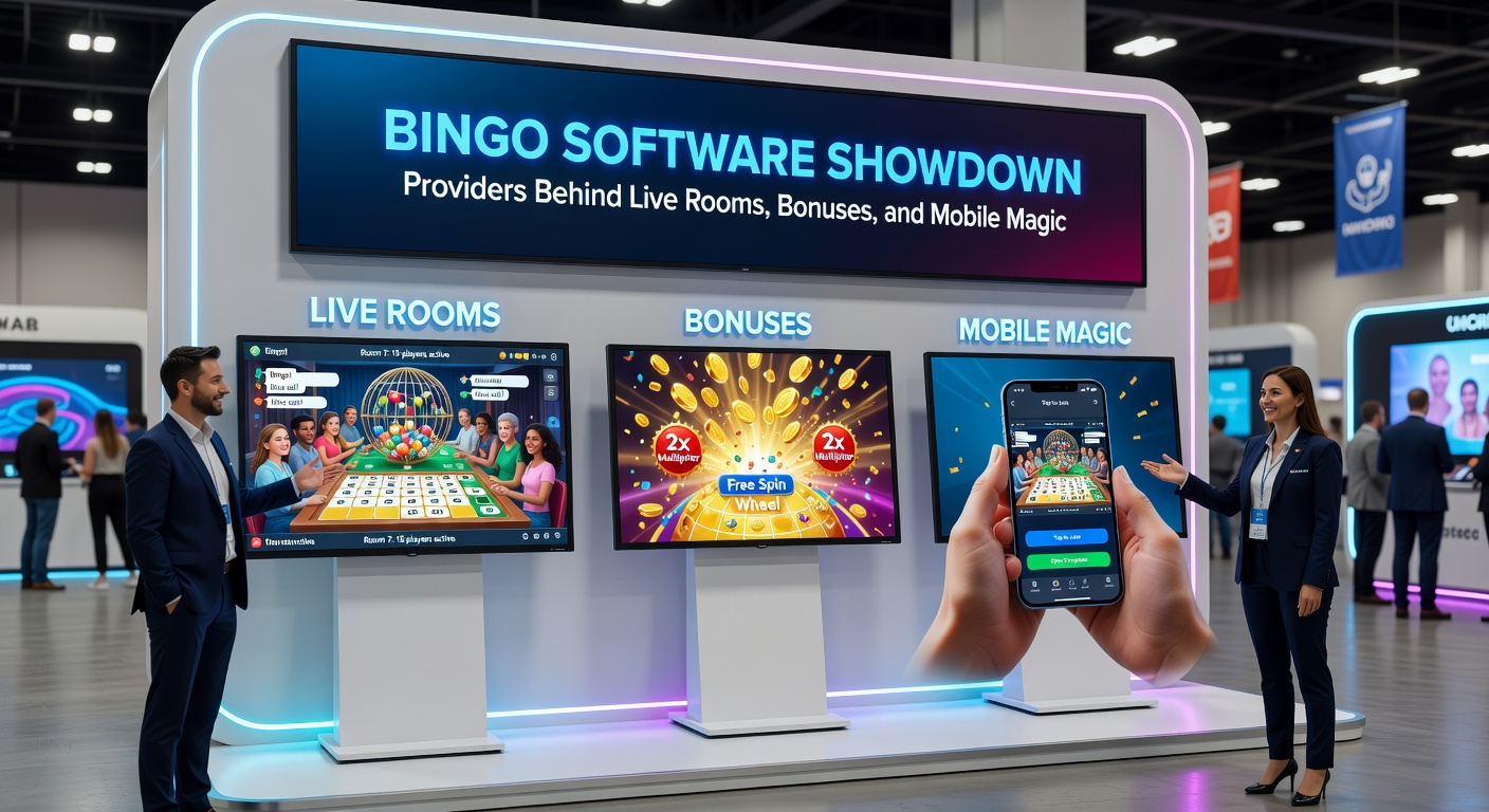 Close-up of a mobile bingo app displaying bonus offers, spinning reels, and touch-optimized cards on a smartphone screen