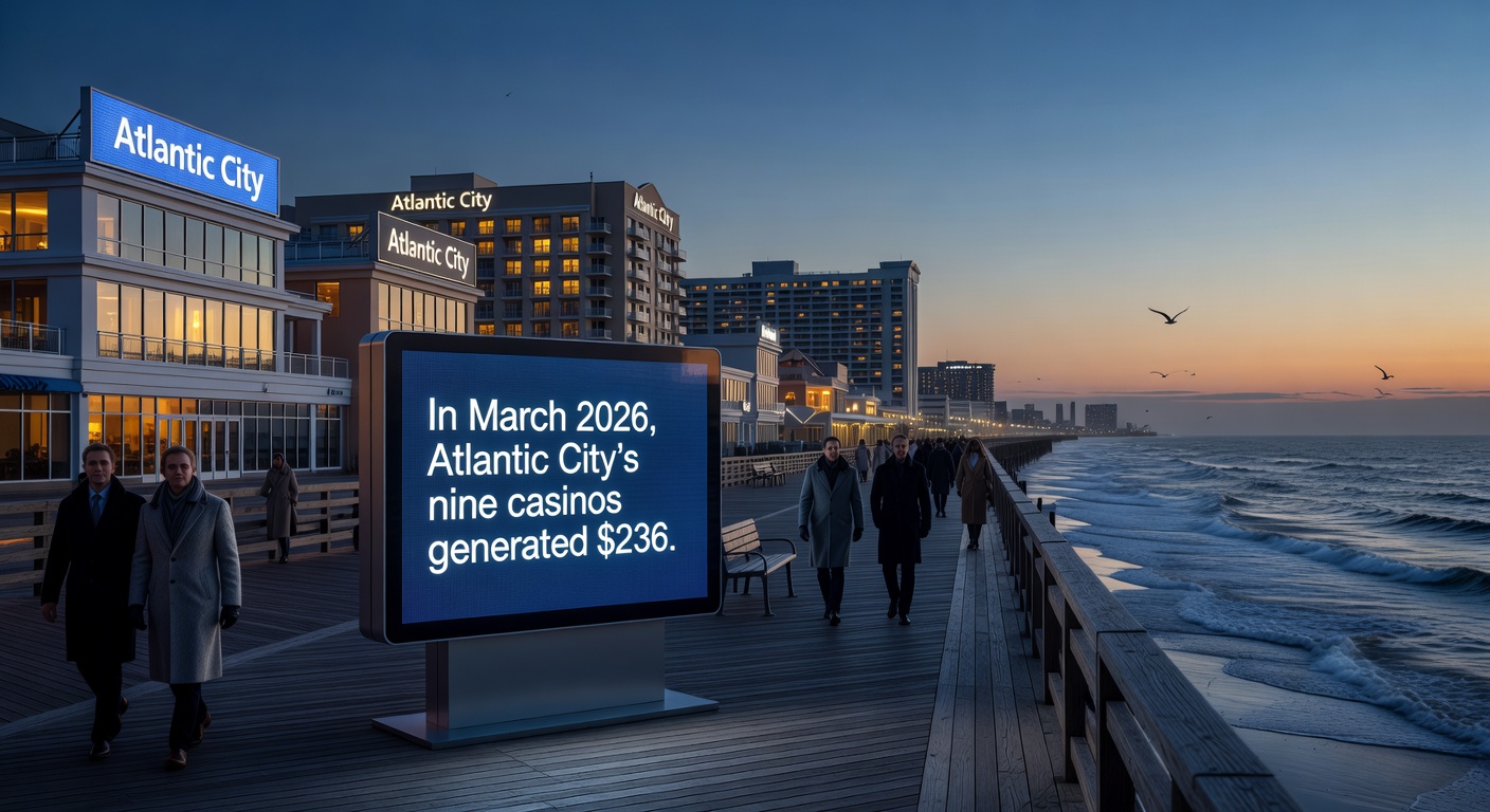 Vibrant digital screens displaying online slots and sports betting interfaces, symbolizing the rise of iGaming in New Jersey